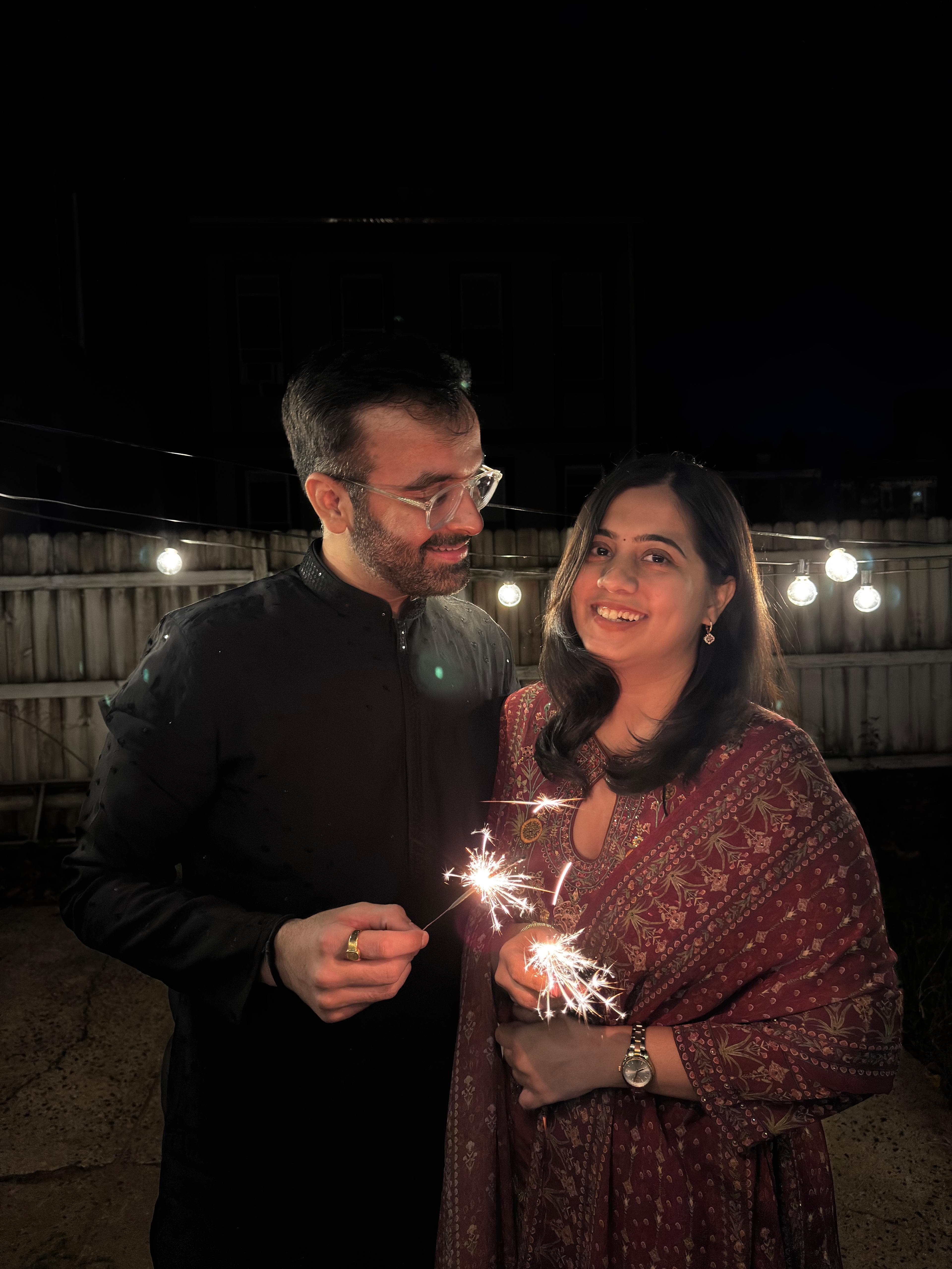Diwali sparklers